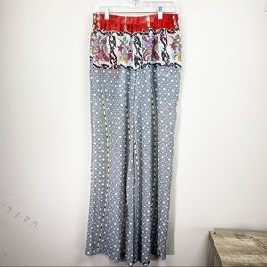 Umgee boho sheer flowy pants